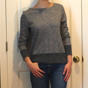 Grey Zipper Sweatshirt
